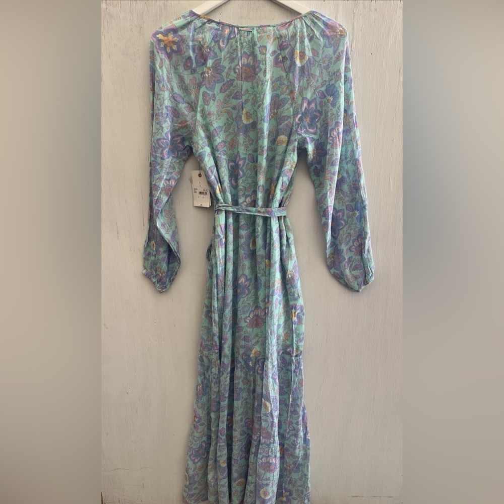 Billabong Daring Heart Floral Maxi Dress M/10 NWT - Picture 8 of 9